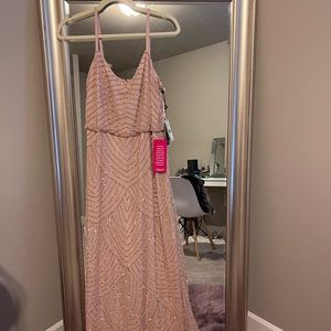 Adrianna Papell bridesmaid dress